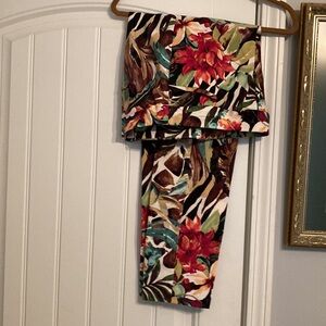 Chicos printed pants
